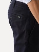 Calça Lacoste Masculina Sarja Chino Slim Fit New Classic Azul Escuro - Marca Lacoste