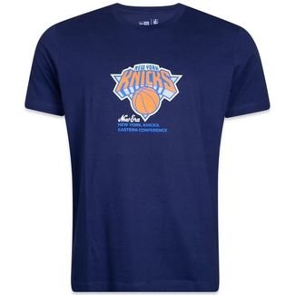 Camiseta New Era Regular New York Knicks Logo History
