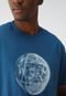 Camiseta Colcci Reta Logo Azul - Marca Colcci