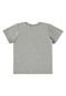 Conjunto Camiseta Manga Curta e Bermuda Infantil Guloseima Cinza - Marca GULOSEIMA