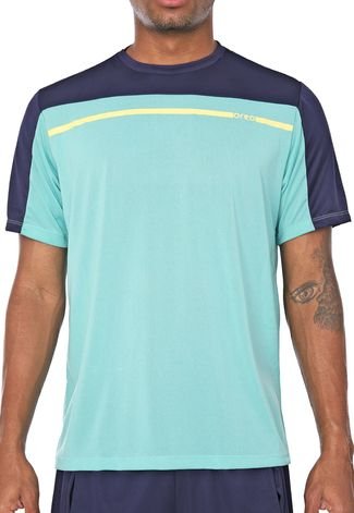 Camiseta Area Sports Dive Verde/Azul-marinho