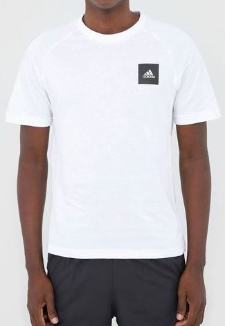 Camiseta adidas Performance Logo Off-White