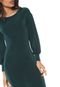 Vestido Colcci Midi Liso Verde - Marca Colcci