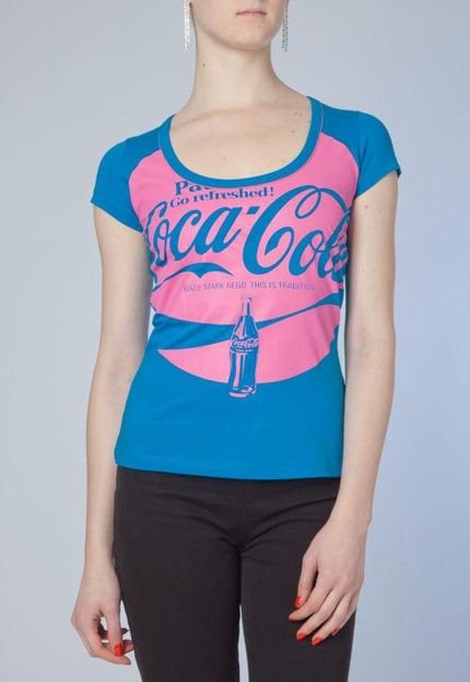 Blusa Coca Cola Small Unic Azul - Marca Coca-Cola Jeans