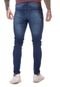 Calça Jeans Operarock Super Skinny Cropped Azul  - Marca Opera Rock