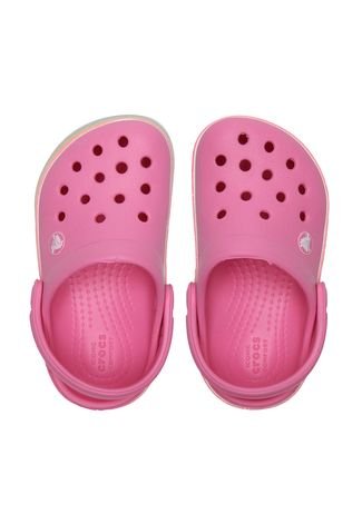 Babuche Crocs Infantil Rainbow Glitter Rosa - Compre Agora | Tricae Brasil