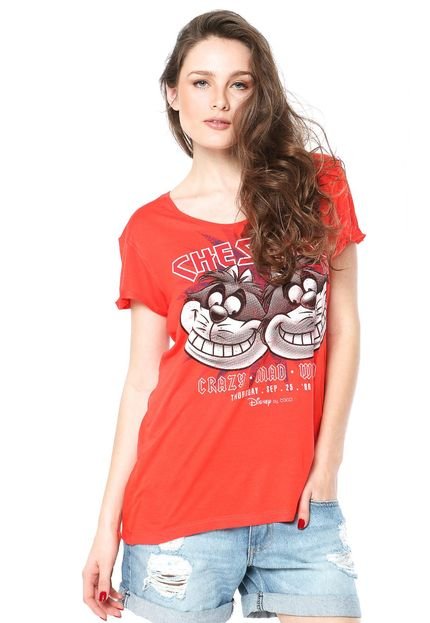 Camiseta Colcci Boy Cheshire Vermelha - Marca Colcci