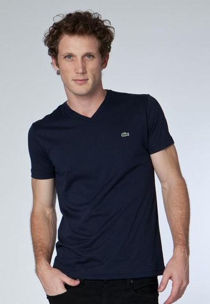 Camiseta Lacoste Original Azul - Marca Lacoste
