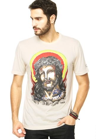 Camiseta MCD Christ Bege