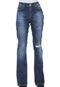 Calça Jeans Replay Bootcut Luz Azul - Marca Replay