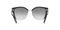 Óculos de Sol Prada Quadrado PR 56TS Preto - Marca Prada