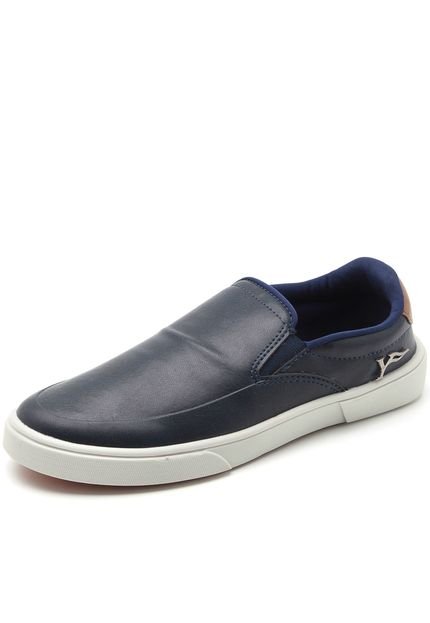 Slip On Yachtsman Logo Azul-Marinho - Marca Yachtsman