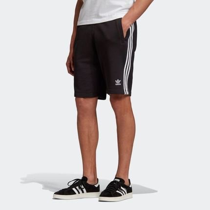 Adidas Shorts Moletom 3-Stripes - Marca adidas