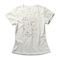 Camiseta Feminina Squares Pattern - Off White - Marca Studio Geek 