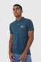 Camisa Polo Tommy Hilfiger Slim Logo Azul-Marinho - Marca Tommy Hilfiger