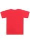 Camiseta Marlan Menino Frontal Vermelha - Marca Marlan