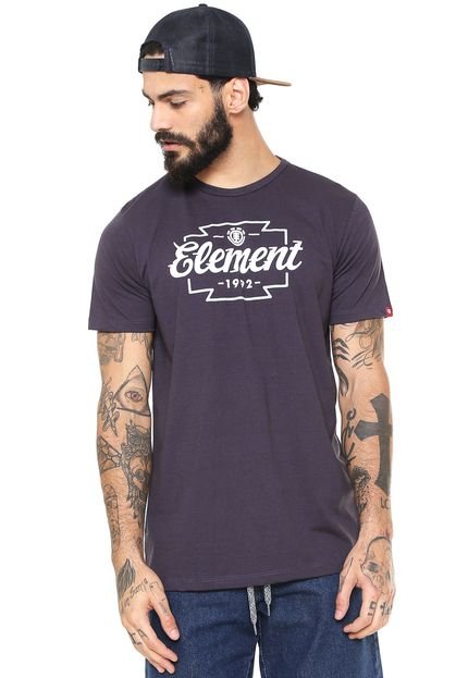 Camiseta Element Wedge Roxa - Marca Element