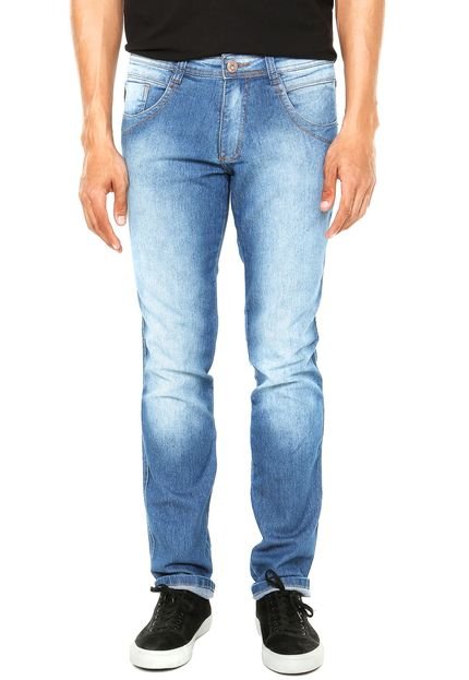 Calça Biotipo Jeans Estonada Azul - Marca Biotipo