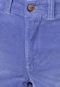 Calça Lauren Ralph Lauren Reta Veludo Cotelê Azul - Marca Lauren Ralph Lauren