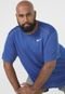 Camiseta Nike Plus Size Dry Miler Azul - Marca Nike