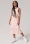 Vestido GAP Listrado Off-White - Marca GAP