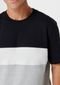 Camiseta Masculina Manga Curta Tricolor - Marca Hering