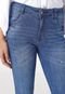 Calça Cropped Jeans Biotipo Skinny Pedraria Azul - Marca Biotipo