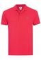 Camisa Polo Lacoste Slim Manga Curta Rosa - Marca Lacoste