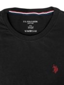 Camiseta U.S. Polo Assn Masculina Crewneck Classic Red Icon Preta - Marca U.S. Polo Assn.