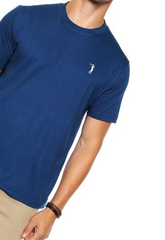 Camiseta Aleatory Logo Azul