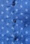 Camisa Richards Floral Azul - Marca Richards