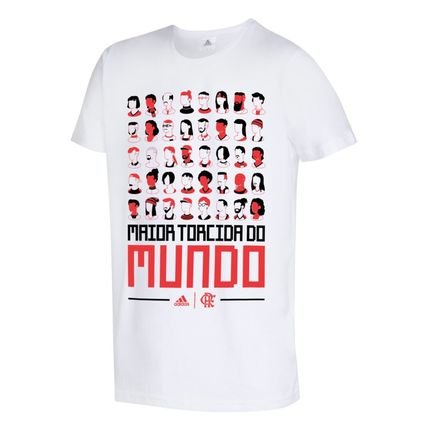 Adidas Camiseta maior torcida do mundo CR Flamengo - Marca adidas