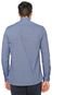 Camisa Lacoste Slim Estampada Azul-marinho - Marca Lacoste