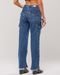 Calça Jeans Wide Loose Cargo Feminina Cintura Alta Abertura Lateral 22767 Escura Consciência - Marca Consciência