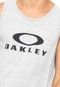 Regata Oakley Reta Logo Cinza - Marca Oakley