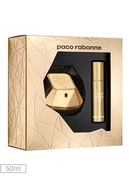 Kit Perfume Lady Million 50ml Paco Rabanne - Marca Paco Rabanne