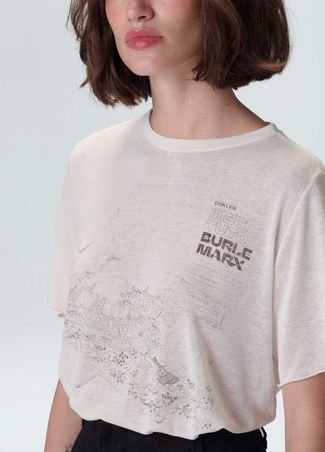 T-shirt Osklen Fem Burle Marx Graphic 11
