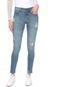 Calça Jeans Colcci Skinny Fátima com Aplicação Azul - Marca Colcci