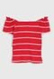 Blusa Fakini Infantil Listrada Vermelha - Marca Fakini