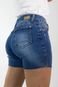 Short Feminino Alto Jeans Escuro Puídos Desfiada Anticorpus - Marca Anticorpus JeansWear