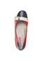 Scarpin Comfortflex Fivela Vermelho - Marca Comfortflex