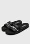 Rasteira Slide Colcci Logo Preto - Marca Colcci