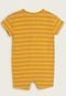 Macaquinho Infantil GAP Listrado Amarelo - Marca GAP