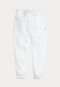 Calça de Moletom Polo Ralph Lauren Jogger Amarração Branca - Marca Polo Ralph Lauren