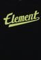 Camiseta Element Menino Escrita Preta - Marca Element