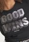 Camiseta Cropped Triton Good Wins Preta - Marca Triton