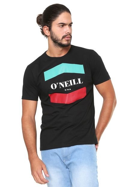 Camiseta O'Neill Hybrid Preta - Marca O'Neill