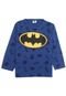 Camiseta Batman Infantil Batman Azul - Marca Batman