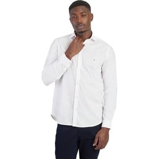 Camisa Slim Aramis Micro Xadrez V23 Branco Masculino - Compre