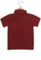 Camisa Polo Polo Wear Menino Vinho - Marca Polo Wear